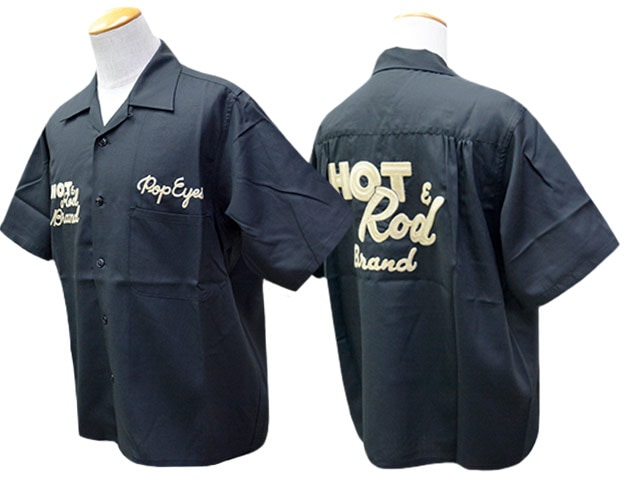 ��2����POP EYES/�ݥåץ�������2026SS��HOT&ROD S/S Shirt/�ۥå�&���åɥ��硼�ȥ��꡼�֥���ġ�(26SS-PPE-012)