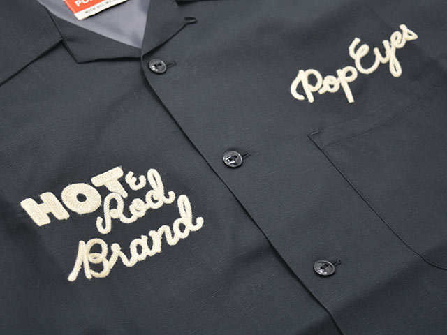 ��2����POP EYES/�ݥåץ�������2026SS��HOT&ROD S/S Shirt/�ۥå�&���åɥ��硼�ȥ��꡼�֥���ġ�(26SS-PPE-012)