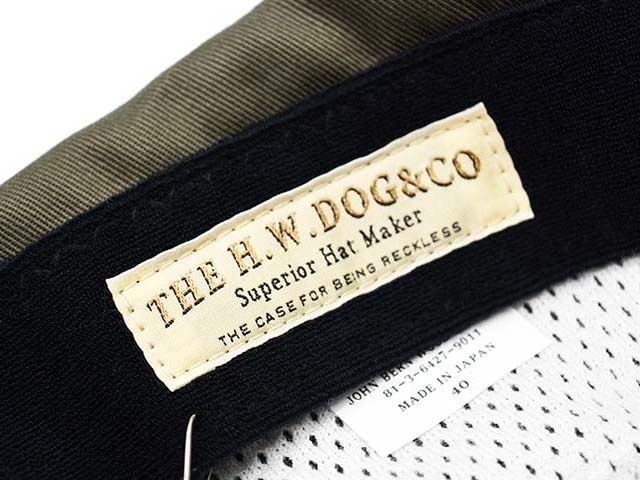��2����THE H.W.DOG&CO./�ɥå�����ɥ�����2026SS��2Tone Tulip Hat/2�ȡ�����塼��åץϥåȡ�(D-01135)