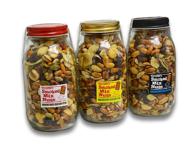 ��MUNCHIE FOODS/�ޥ�����ա����ۡ�Smoked Mix Nuts��Large Bottle��/���⡼���ɥߥå����ʥåġɥ顼���ܥȥ�ɡ�(500g)(�һ�ʸ��Ϻ��Ź/����/�ɥ饤�ե롼��/���Ĥޤ�)