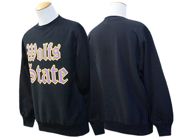 (50% OFF)��2����WOLF PACK original/����եѥå����ꥸ�ʥ�ۡ�Heavy Weight Crew Neck Sweat��Wolfs State��/�إӡ��������ȥ��롼�ͥå��������åȡɥ���ե����ƥ��ȡɡ�