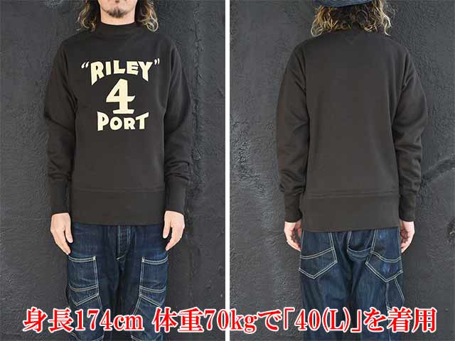 ��FREE WHEELERS/�ե꡼�ۥ����顼����2024FW��Athletic Sweat Shirts��RILEY 4 PORT��/��������å��������åȥ���ġɥ饤�꡼�ե����ݡ��ȡɡ�(2434004)