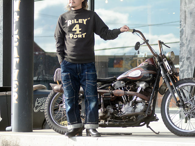 ��FREE WHEELERS/�ե꡼�ۥ����顼����2024FW��Athletic Sweat Shirts��RILEY 4 PORT��/��������å��������åȥ���ġɥ饤�꡼�ե����ݡ��ȡɡ�(2434004)