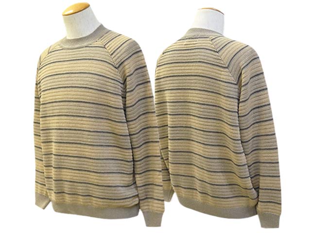 BY GLADHAND/Хåɥϥɡ2025SSVoyage L/S Raglan Sweater/ܥ䡼󥰥꡼֥饰󥻡(BYGH5116)