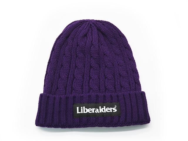��4����Liberaiders/��٥쥤��������2025FW��Cable Knit Cap/�����֥�˥åȥ���åס�(77903)