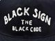 ��BLACK SIGN/�֥�å��������2026SS��BLACK CODE Trucker Cap/�֥�å������ɥȥ�å�������åס�(BSSC-26902)