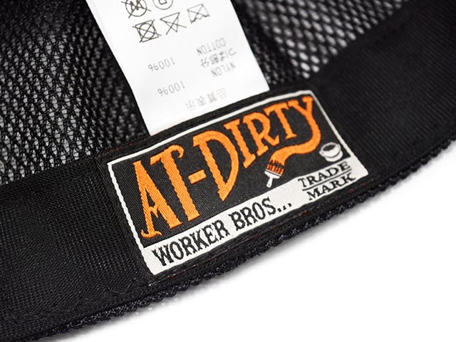 ��4����AT-DIRTY/���åȥ����ƥ�����2026SS��Oval Truckers Cap��ALL MESH��/�����Х�ȥ�å�������åסɥ������å���ɡ�