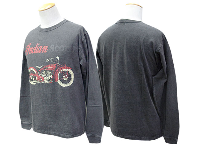 ��3����INDIAN MOTORCYCLE/����ǥ�����⡼�������������2026FW��L/S Tee��INDIAN SCOUT��/���󥰥��꡼��Tee�ɥ���ǥ����󥹥����ȡɡ�(IM69791)