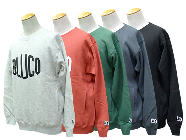 全5色【BLUCO/ブルコ】2026AW「Sweat Shirt”HEX”/スウェットシャツ