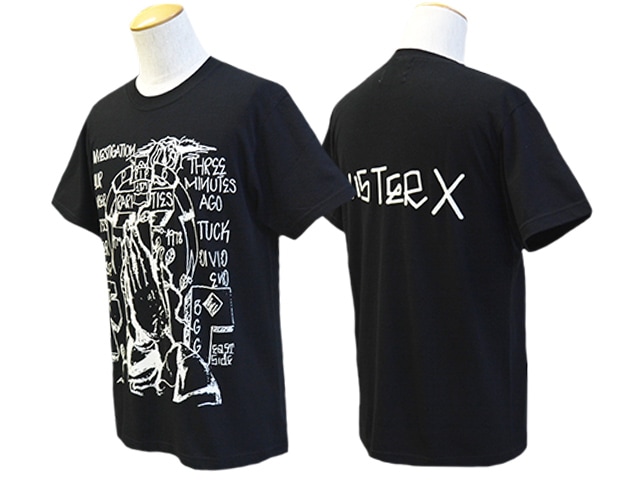 (50% OFF)��2����MISTER X/�ߥ��������å�����2023SS��Crew Neck S/S Tee��Fuck the PB��/���롼�ͥå����硼�ȥ��꡼��Tee��Fuck the PB�ɡ�(23SS-MRX-016)(UNCHANGING LOVE/��������󥸥󥰥��/POP EYES/�ݥåץ�����/���ᥫ��/WOLF PACK/����եѥå�)
