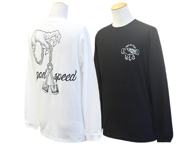 (50% OFF)��2����WOLF PACK original/����եѥå����ꥸ�ʥ�ۡ�Crew Neck L/S Tee��PISTON HAND��/���롼�ͥå����󥰥��꡼��Tee�ɥԥ��ȥ�ϥ�ɡɡ�<br><br>(Wheels Lovers Days/�������륺��С����ǥ���/�ۥ����륺���ѥ��/�ϡ��졼/�ۥåȥ��å�/���ᥫ��)