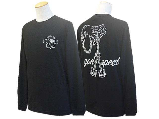 (50% OFF)��2����WOLF PACK original/����եѥå����ꥸ�ʥ�ۡ�Crew Neck L/S Tee��PISTON HAND��/���롼�ͥå����󥰥��꡼��Tee�ɥԥ��ȥ�ϥ�ɡɡ�<br><br>(Wheels Lovers Days/�������륺��С����ǥ���/�ۥ����륺���ѥ��/�ϡ��졼/�ۥåȥ��å�/���ᥫ��)
