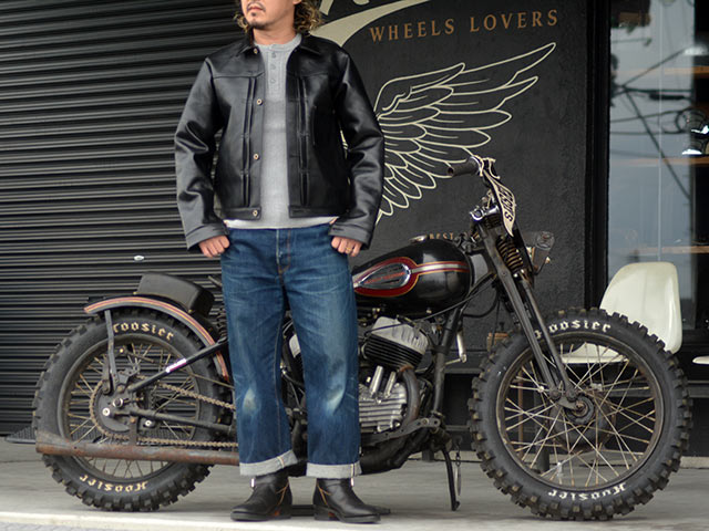 ��JELADO��PRODUCT��/�����顼�ɡɥץ������ȡɡۡ�Horsehide Jacket��44 Leather Jacket��/�ۡ����ϥ��ɥ��㥱�åȡ�44�쥶�����㥱�åȡɡ�(JP94409)