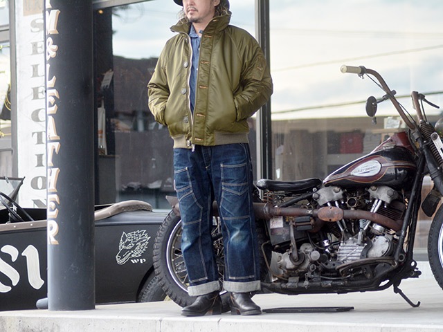 ��FREE WHEELERS/�ե꡼�ۥ����顼����2024FW��Cold Weather Jacket��USAF AIR CREW��/������ɥ����������㥱�åȡ�USAF�������롼�ɡ�(2431020)