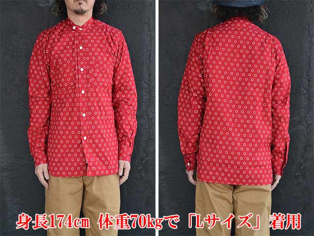 ��MISTER FREEDOM/�ߥ������ե꡼�����2025SS��HOMESTEDER Shirts��CALICO��/�ۡ��ॹ�ƥå�������ġɥ���ꥳ�ɡ�(SC29469)