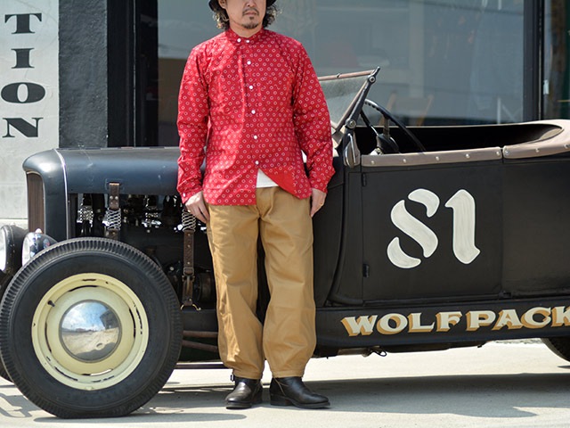 ��MISTER FREEDOM/�ߥ������ե꡼�����2025SS��HOMESTEDER Shirts��CALICO��/�ۡ��ॹ�ƥå�������ġɥ���ꥳ�ɡ�(SC29469)