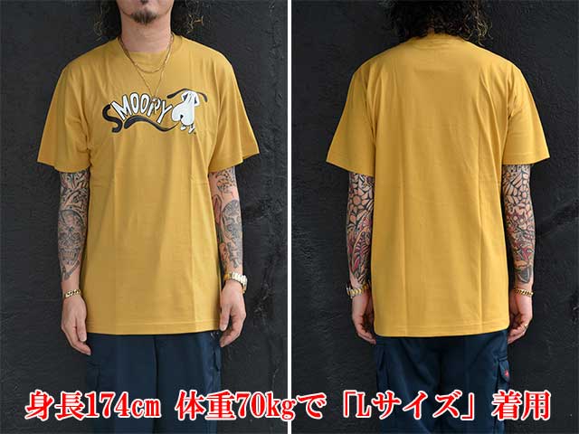 ��SIRANO BROS/����Υ֥�����2025SS��Crew Neck Tee��SMOOPY��/���롼�ͥå�Tee�ɥ��⡼�ԡ��ɡ�