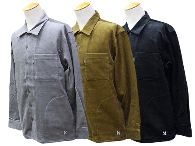 (30% OFF)��3����BLUCO/�֥륳��2025AW��Corduroy Work Shirts/�����ǥ�����������ġ�(155-11-007)
