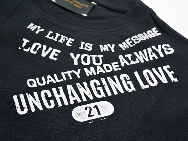 ��2����UNCHANGING LOVE/��������󥸥󥰥�֡�2026SS��UCL 21 S/S Tee/UCL 21���硼�ȥ��꡼��Tee��(26SS-UCL-014)
