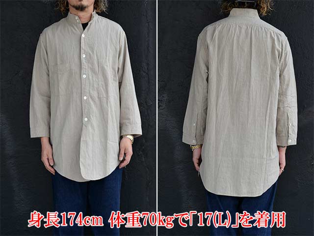 ��2����FREE WHEELERS/�ե꡼�ۥ����顼����2026SS�֡�THE SKIPPER�� THREE-QUARTER SLEEVE SHIRT/�ɥ� �����åѡ��ɥ��꡼�������������꡼�֥���ġ�(2623001)