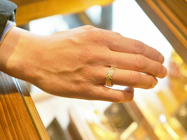 FIRST ARROW's/ファーストアローズ】「Flat Hammered 6mm Arabesque