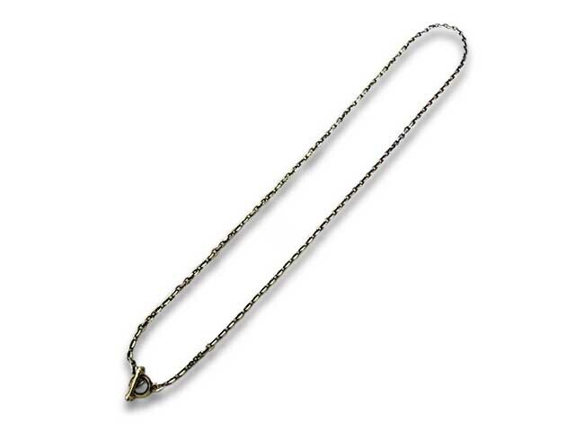 ��Peanuts&Co/�ԡ��ʥåĥ���ѥˡ��ۡ�Skull Hook Necklace Chain��Square��/������եå��ͥå��쥹��������ɳѥ��ޡɡ�(Silver925/62cm)