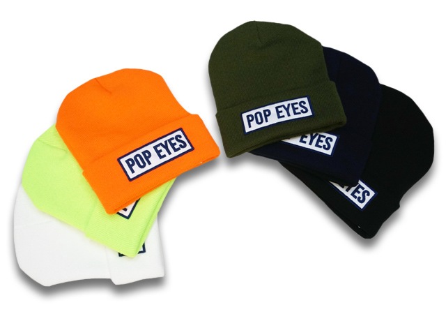 6POP EYES/ݥåץ2022AWGenuine Knit Cap/˥奤˥åȥåס(22AW-PPE-10)(UNCHANGING LOVE/󥸥󥰥/MISTER X/ߥå/ᥫ/WOLF PACK/եѥå)