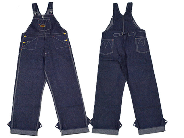 ��MISTER FREEDOM/�ߥ������ե꡼�����2025SS��11oz BLUE DENIM��PLACER��Overalls/11���󥹥֥롼�ǥ˥�ɥץ졼�����ɥ����С������륺 ��(SC42540)