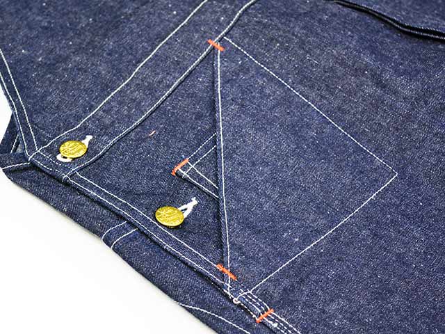 ��MISTER FREEDOM/�ߥ������ե꡼�����2025SS��11oz BLUE DENIM��PLACER��Overalls/11���󥹥֥롼�ǥ˥�ɥץ졼�����ɥ����С������륺 ��(SC42540)