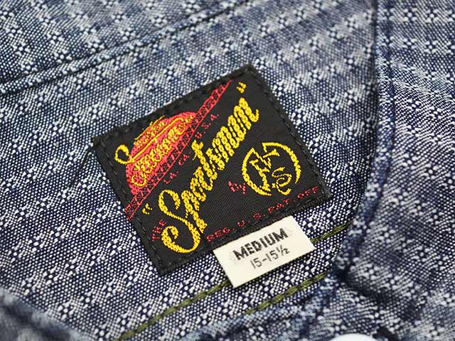 ��MISTER FREEDOM/�ߥ������ե꡼�����2025SS��HOMESTEDER Shirts��Indigo Jacquard��/�ۡ��ॹ�ƥå�������ġɥ���ǥ������㥬���ɡɡ�(SC29468)