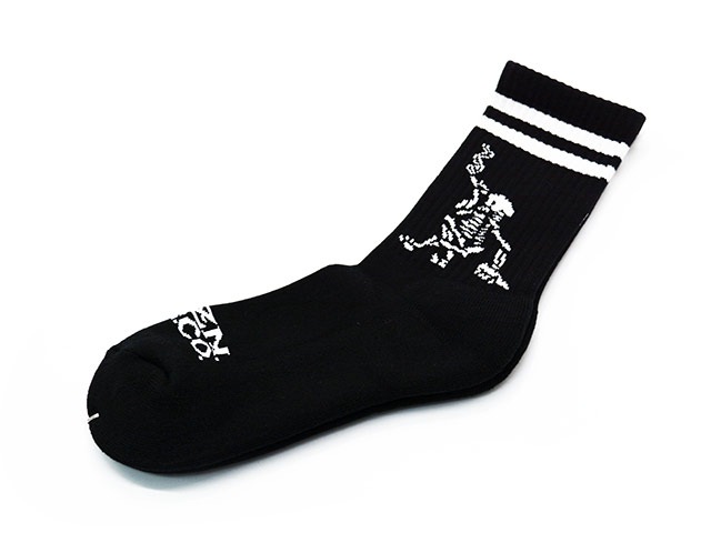 ��2����HWZN BROSS/�ϥ�����֥�����2026SS��Skelton Army Middle Sox/������ȥ󥢡��ߡ��ߥɥ륽�å�����