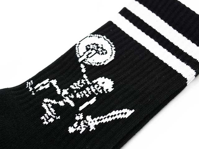 ��2����HWZN BROSS/�ϥ�����֥�����2026SS��Skelton Army Middle Sox/������ȥ󥢡��ߡ��ߥɥ륽�å�����