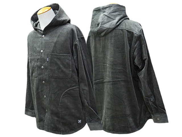 (30% OFF)��3����BLUCO/�֥륳��2025AW��Corduroy Hooded Shirts/�����ǥ�����ա��ǥåɥ���ġ�(155-11-008)