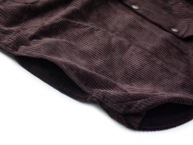 (30% OFF)��3����BLUCO/�֥륳��2025AW��Corduroy Hooded Shirts/�����ǥ�����ա��ǥåɥ���ġ�(155-11-008)