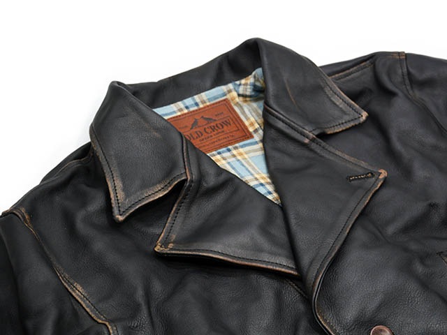 ��OLD CROW/������ɥ�������2025AW��101 Motorcycle Jacket��Vintage Finish��/101�⡼�����������른�㥱�åȡɥ�����ơ����ե��˥å���ɡ�(OC5303VF)