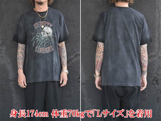 ��2����AT-DIRTY/���åȥ����ƥ�����2026SS��Skull Spider S/S Tee/�����륹�ѥ��������硼�ȥ��꡼��Tee��