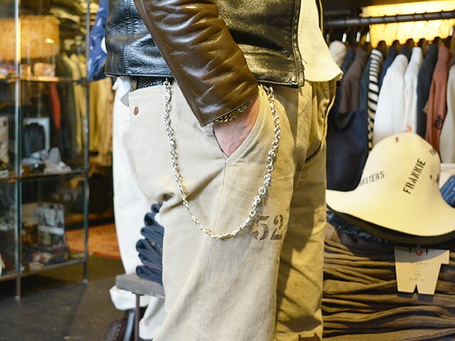 ��FIRST ARROW's/�ե������ȥ��������ۡ�Embossed Arabesque Wallet Chain/����ܥ��ɥ���٥���������åȥ��������(O-142)