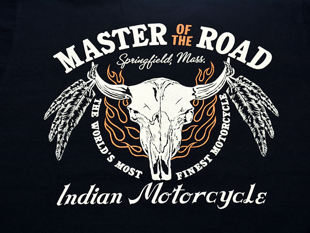 ��3����INDIAN MOTORCYCLE/����ǥ�����⡼�������������2026FW��L/S Tee��COW HEAD��/���󥰥��꡼��Tee�ɥ����إåɡɡ�(IM69789)