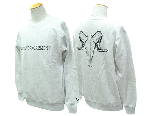 ��3����BLUCO/�֥륳��2026AW��Sweat Shirt��BONES��/�������åȥ���ġɥܡ��󥺡ɡ�(165-13-032)