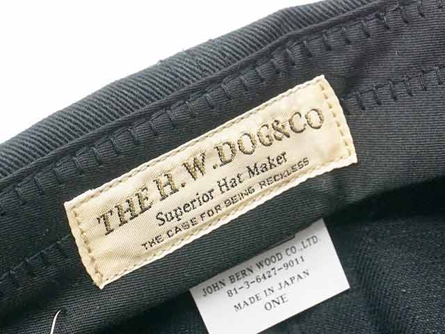 ��3����THE H.W.DOG&CO./�ɥå�����ɥ�����2023AW��2 Tone Leather Cotton Cap/2�ȡ���쥶�����åȥ󥭥�åס�(D-00796)(���ᥫ��/�ϡ��졼/�Х�����/�Х���/�ۥåȥ��å�/˹��/���/�ۥåȥ��å�/WOLFPACK/����եѥå�)