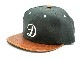 ��3����THE H.W.DOG&CO./�ɥå�����ɥ�����2023AW��2 Tone Leather Cotton Cap/2�ȡ���쥶�����åȥ󥭥�åס�(D-00796)(���ᥫ��/�ϡ��졼/�Х�����/�Х���/�ۥåȥ��å�/˹��/���/�ۥåȥ��å�/WOLFPACK/����եѥå�)