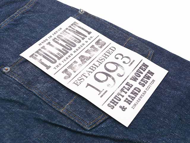 パンツ FULLCOUNT Son of The soil Denim FULLCOUNT/フルカウント】「Son Of The Soil Denim Pants/サン
