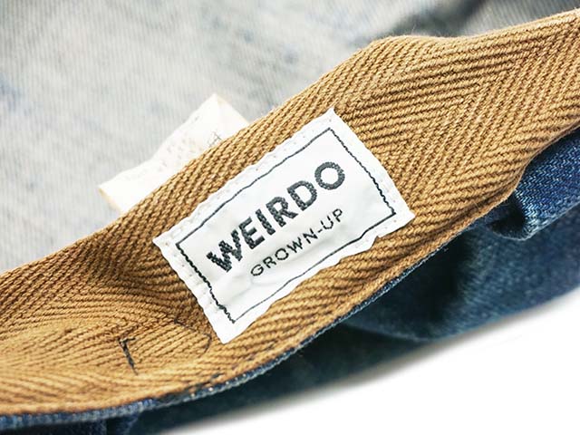 WEIRDO/ɡ2024AWDenim Work CapGOOD WORK/ǥ˥åסɥåɥɡ(WRD-24-AW-G01 VF)