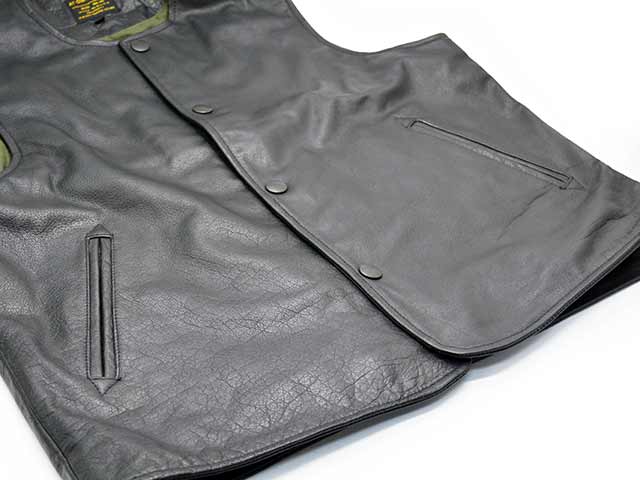 ��AT-DIRTY/���åȥ����ƥ�����2026SS��Jerkin Leather Vest/���㡼����쥶���٥��ȡ�
