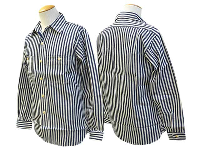 ��MISTER FREEDOM/�ߥ������ե꡼�����2025SS��Workman Shirts��Hickory Stripe��/����ޥ󥷥�ġɥҥå��꡼���ȥ饤�סɡ�(SC29470)