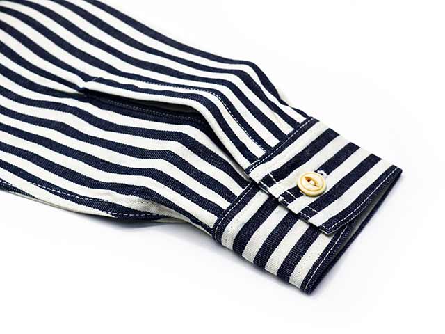 ��MISTER FREEDOM/�ߥ������ե꡼�����2025SS��Workman Shirts��Hickory Stripe��/����ޥ󥷥�ġɥҥå��꡼���ȥ饤�סɡ�(SC29470)