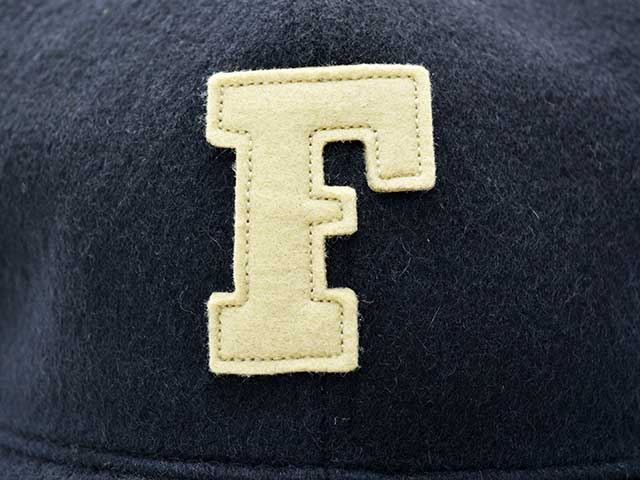 ��2����FULLCOUNT/�ե륫����ȡ�2025AW��6 Panel Wool Melton Baseball Cap��F Patch��/6�ѥͥ륦������ȥ�١����ܡ��륭��åס�F�ѥå��ɡ�(6843-25)