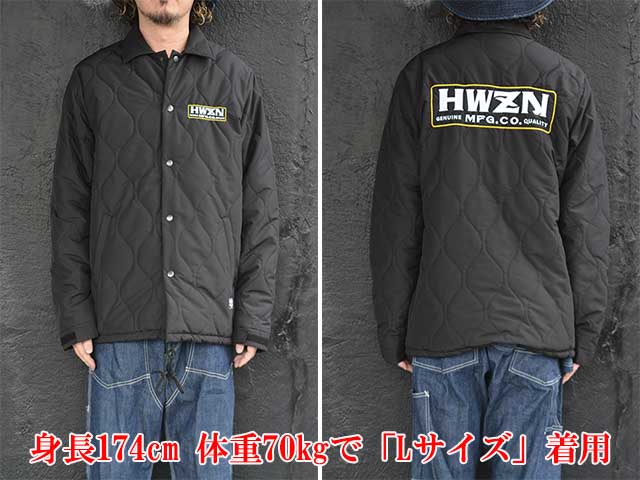 ��HWZN BROSS/�ϥ�����֥�����2025AW��Box Logo Quilting Jacket/�ܥå�����������ƥ��󥰥��㥱�åȡ�