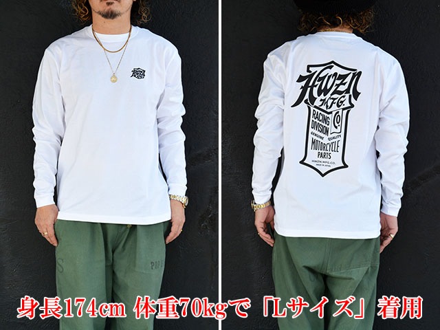 ��2����HWZN BROSS/�ϥ�����֥�����2025AW��Emblem L/S Tee/����֥����󥰥��꡼��Tee��