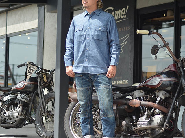 ��3����TROPHY CLOTHING/�ȥ��ե������������󥰡ۡ�Harvest L/S Shirts/�ϡ��٥��ȥ��󥰥��꡼�֥���ġ�(TR-SH04)